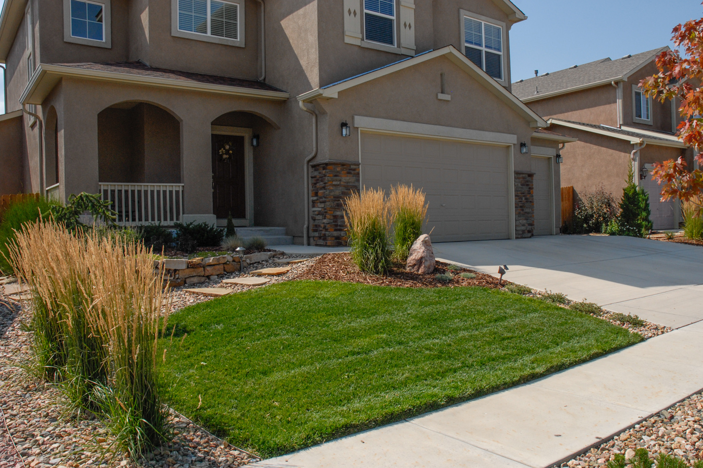 Easy Maintenance Front Yard